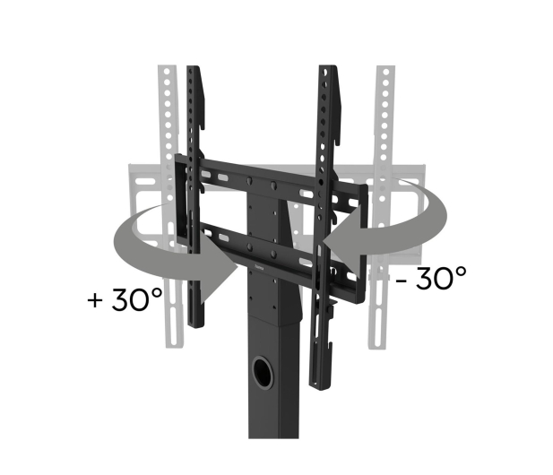 Hama Stojak do TV 65" MAX 35 KG obrotowy regulowana wysokość - 1516982 - zdjęcie 6
